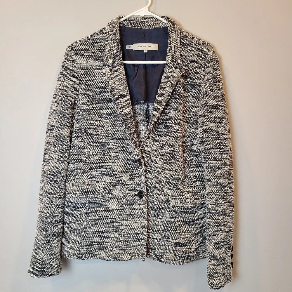 Gerard Darel Blazer Blue Womens 14